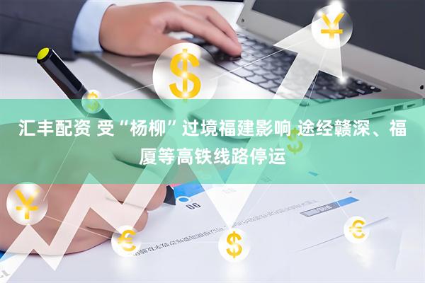 汇丰配资 受“杨柳”过境福建影响 途经赣深、福厦等高铁线路停运